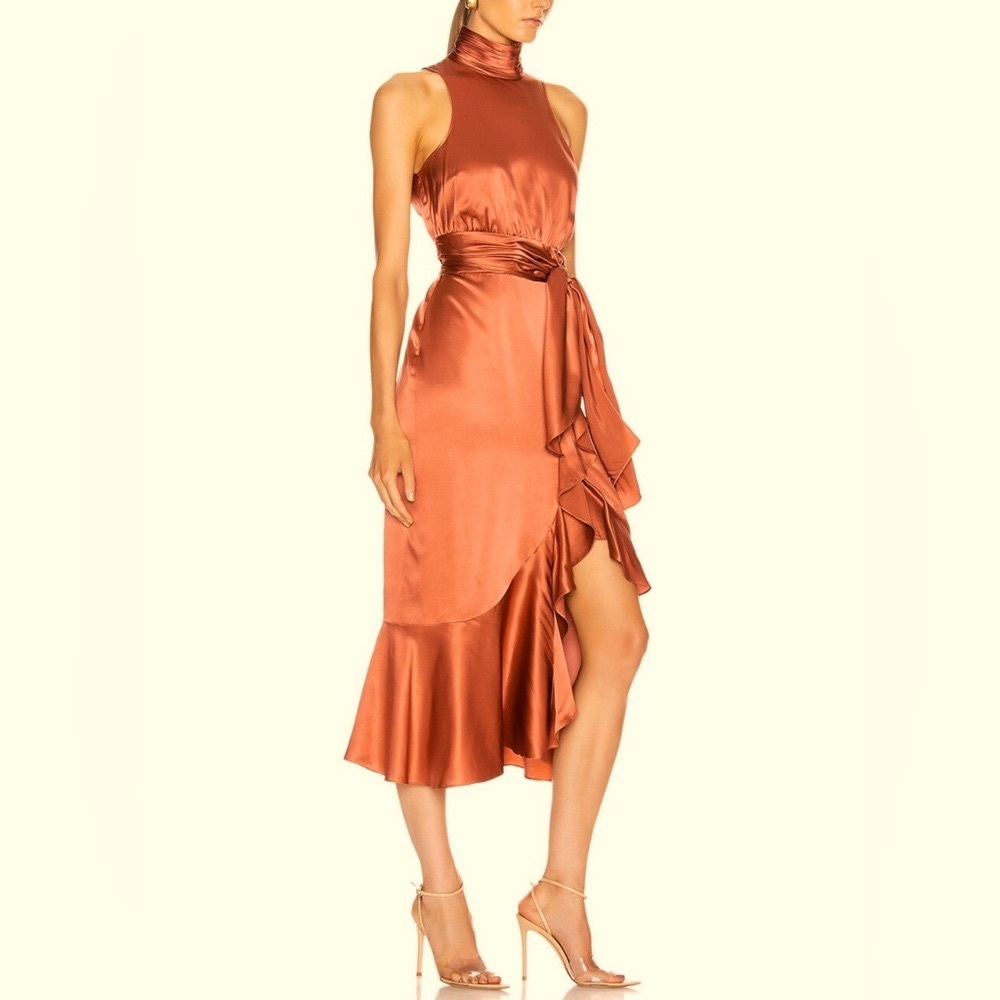 Cinq a Sept Winona dress in Rosewood, Size 4, New with Tags.